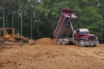 Built a concrete slab in Calera, Al