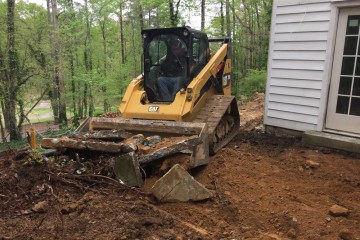 Concrete Side Walk Removed Mountain Brook, Al